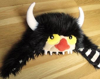 Moishe Hungry Hat (Where the Wild Things Are Inspired) - MADE-TO-ORDER