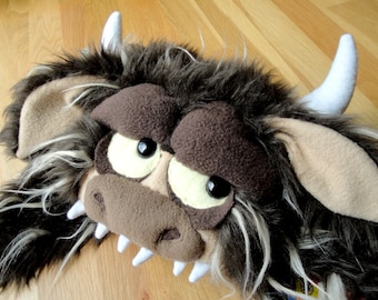 Bull Hungry Hat (Where the Wild Things Are Inspired) - MADE TO ORDER