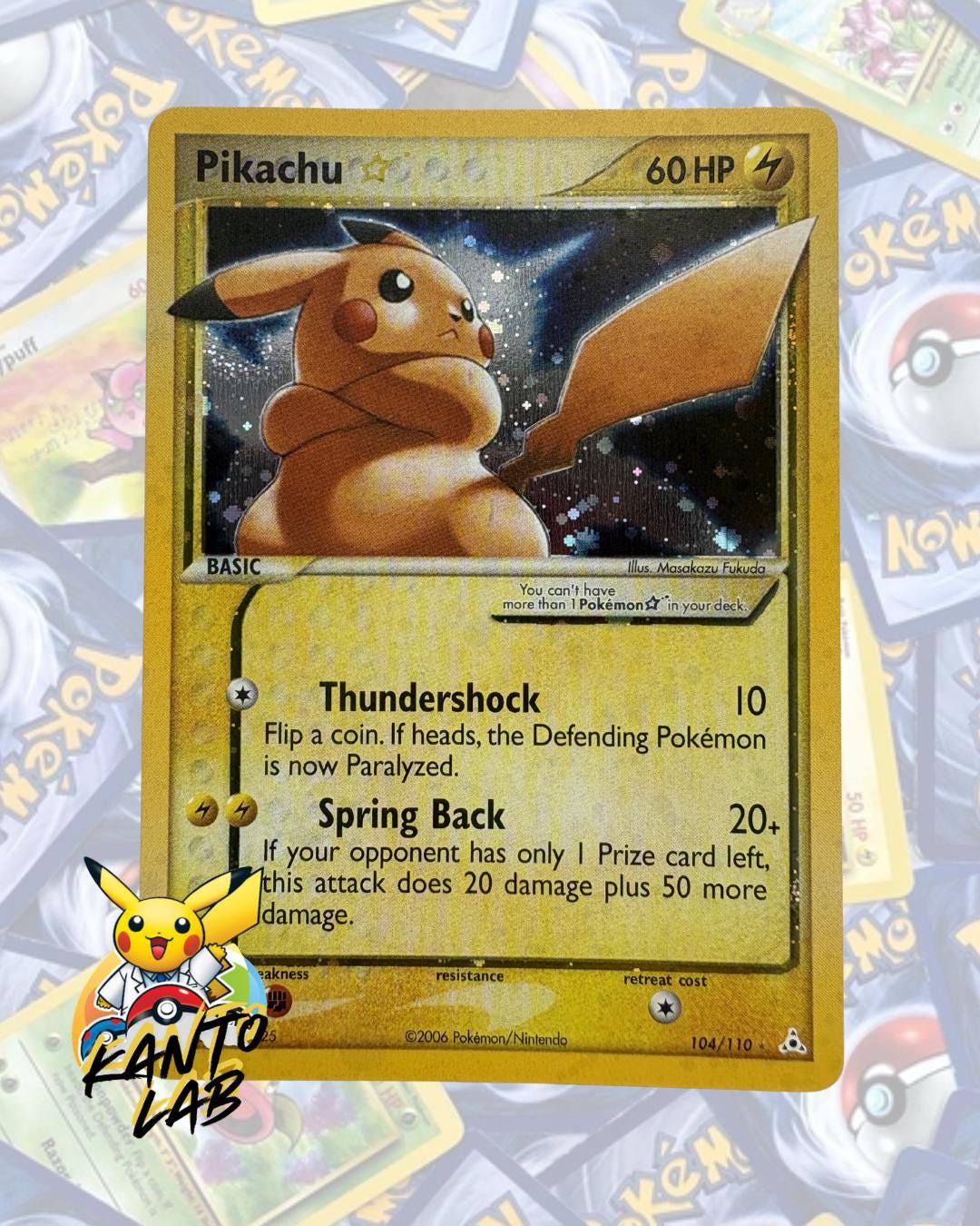 Pikachu gold star - Etsy 日本