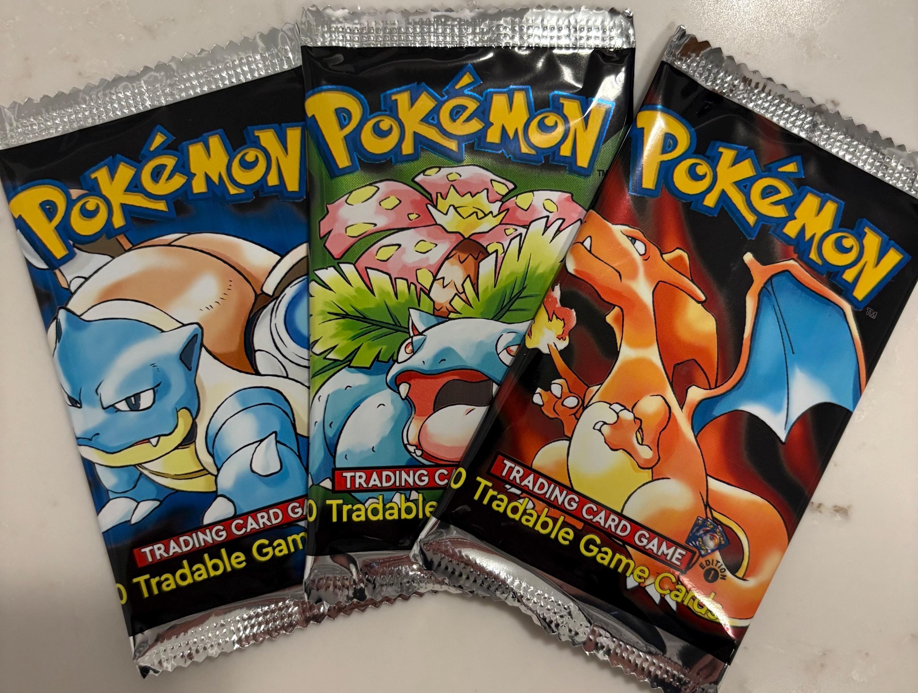 Pokémon Base Set Booster Packs Set First Edition 1st Editon *proxy