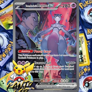 Zespół Rockets Mewtwo EX 231/182 *Proxy*