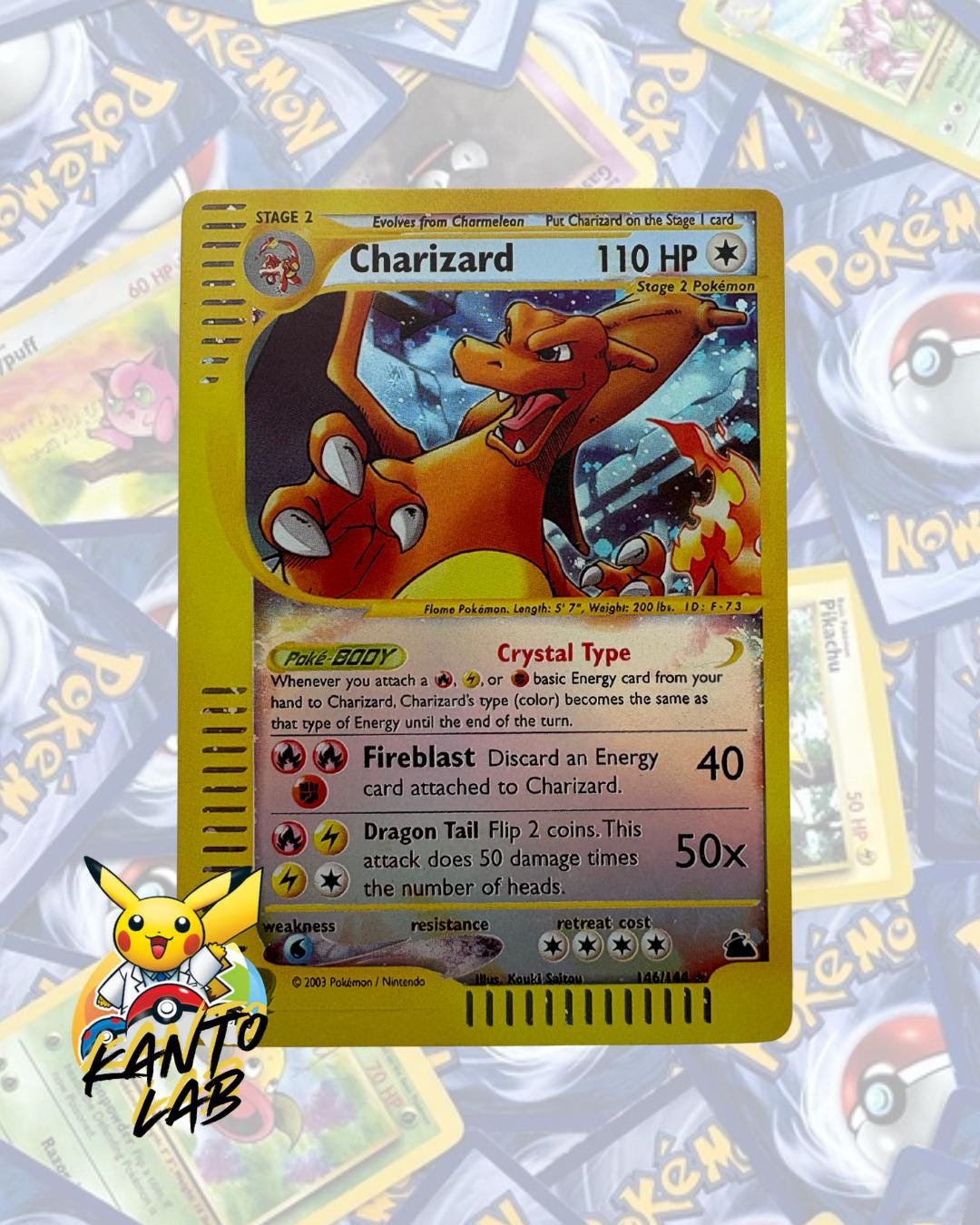 Charizard 146 144 Skyridge - Etsy