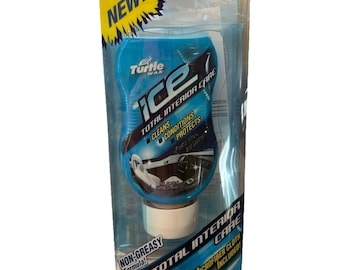 Turtle Wax Ice Interior Clean Condition Protect Saknad Tyg Utgången 340 ml