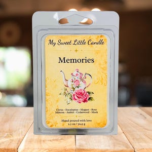 Scented Wax Melt Gift For Mother&#39;s Day Rose Mimosa Lover Gift Wax Tart Custom Handcrafted Long-Lasting Floral Bouquet Scented Room Diffuser