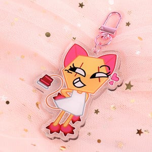 Scraps Dandy's World Double Sided Keychain - Etsy