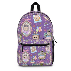 Labubu Rucksack - Bereit für die Schule, süße Kindertasche, entzückender Schulrucksack, lustiger Rucksack für den Schulanfang