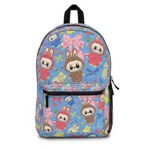 Labubu Backpack - Ready for School, Cute Kids Bag, Adorable School Backpack, Fun Back to School Knapsack, School Supplies Organizer