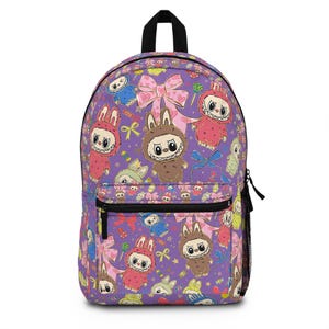 Labubu Rucksack - Bereit für die Schule, süße Kindertasche, entzückender Schulrucksack, lustiger Rucksack für den Schulanfang