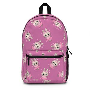 Labubu Rucksack: Kinderschultasche - Strapazierfähiges Polyester