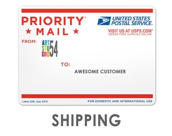 Shipping and Handling - USPS Mail