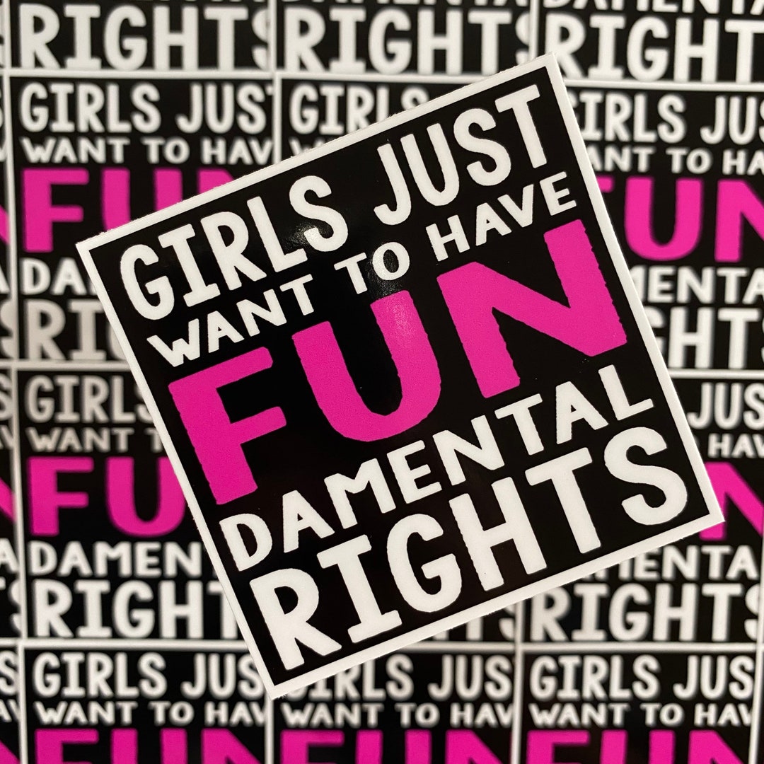 Fundamental Rights Sticker Weatherproof Vinyl Sticker - Fundamental Rights - Unique, Fun Sticker ...