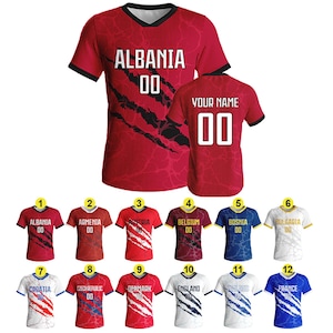 Custom Soccer Jersey Personalized Printed/Embroidered Name Number Logo, Claw marks Print Shirts Fans Gift for Men Women Youth