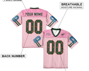 Maglia da calcio vintage personalizzata: nome e numero personalizzati, scollo a V traspirante