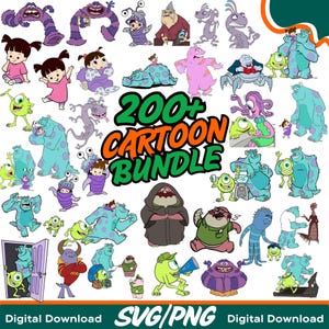 Oltre 200 cartoni animati in bundle /PNG, SVG/Cartoni animati carini in formato SVG, Cartoni animati divertenti in formato PNG, Personaggi dei cartoni animati in bundle, Cartoni animati vintage in formato SVG, Bambini dei cartoni animati in bundle