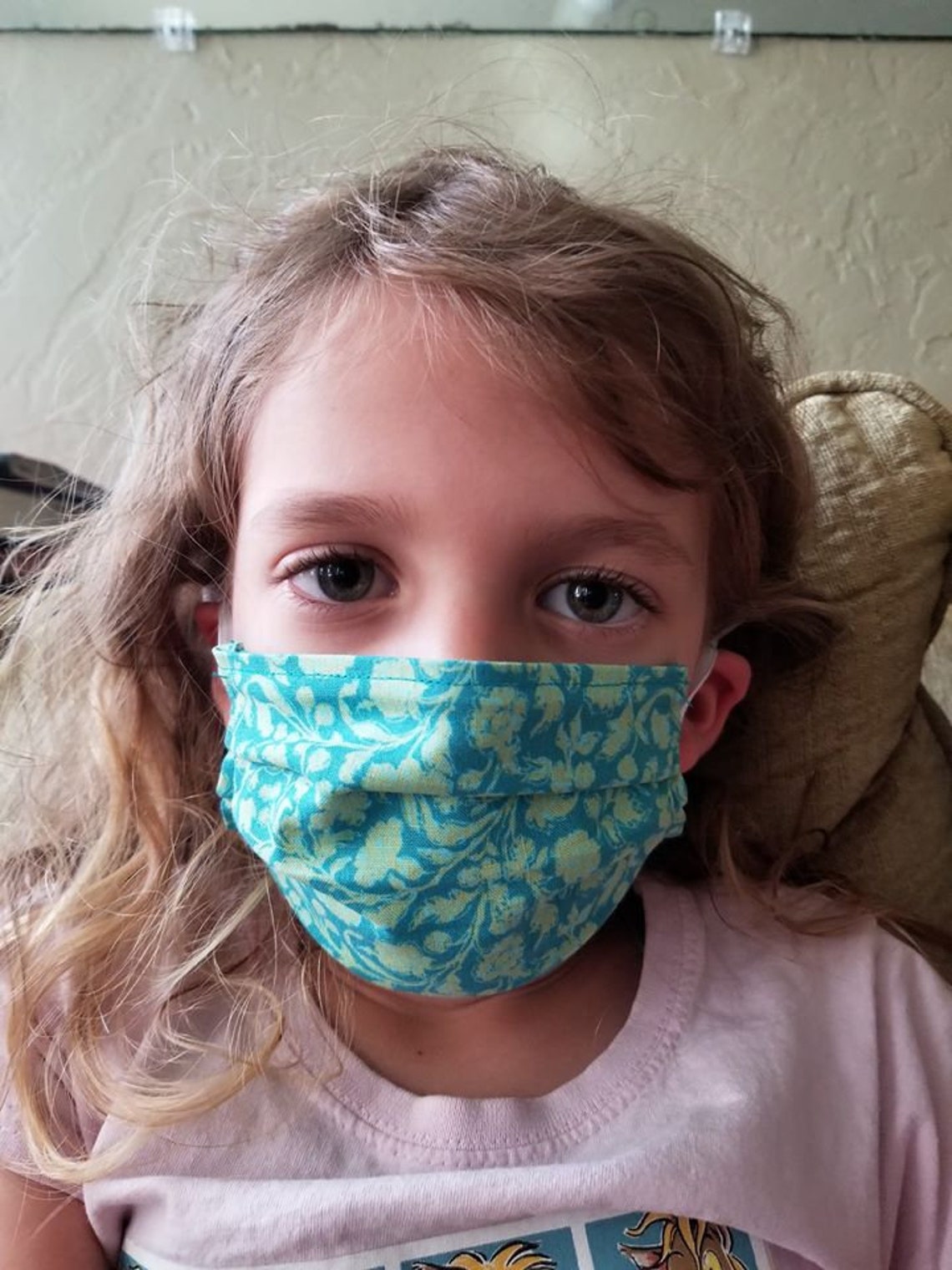 Easy Pleated Pocket Face Mask Meyraki Patterns PDF Woven ties Etsy