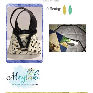 Iron Tote and Pressing Mat PDF sewing pattern