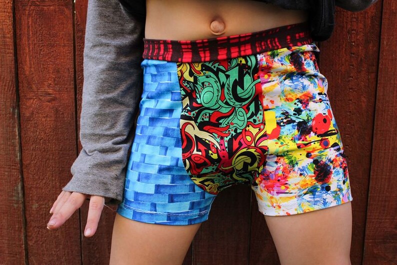 Baseball Boxer Briefs Kids Sizes 18m16 by Meyraki Patterns Etsy