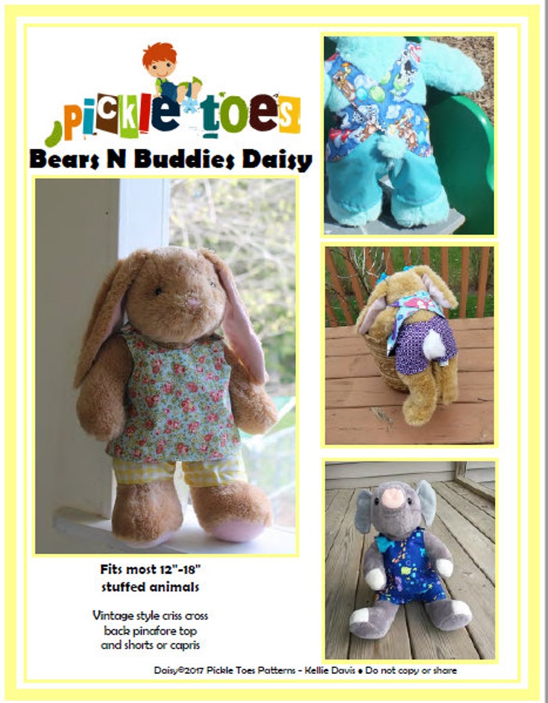 build a bear patterns