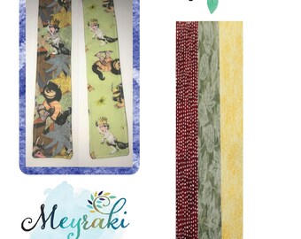 Easy Bookmark Sewing Pattern (PDF Download)