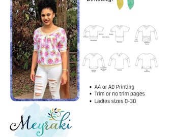 Xanadu Dolman PDF sewing pattern