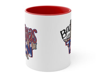 Texas Pride Kaffeetasse: Texas DPS Geschenk, State Theme Trinkgeschirr