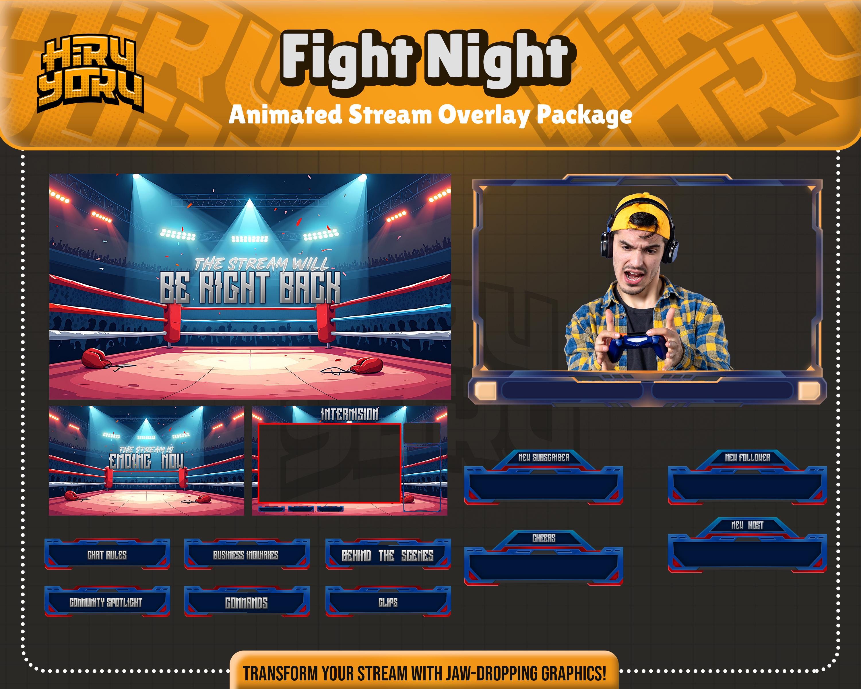 Wwe Twitch Overlay UK