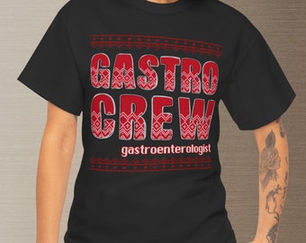 Gastro Crew Ugly Christmas Sweater: cadeau personeel gastro-enterologie