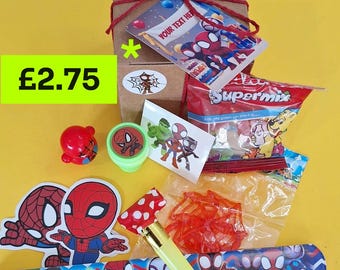 Ready Made Party Bag (In a Box) - SPIDEY