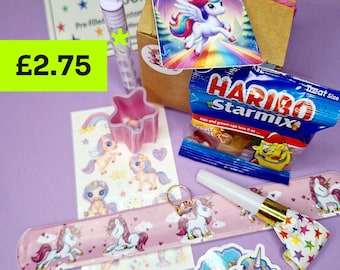 Ready Made Party Bag (In a Box) - UNICORN