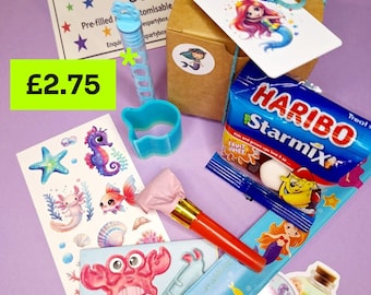 Ready Made Party Bag (In a Box) - MERMAID