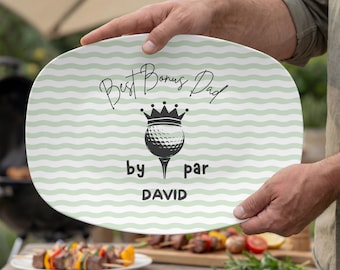 Bandeja de polímero personalizada para padrastro/madrastra, regalo personalizado para padrastro/madrastra, ideas de regalo para el Día del Padre, regalos para padrastro/madrastra, bandeja para el Día del Padre