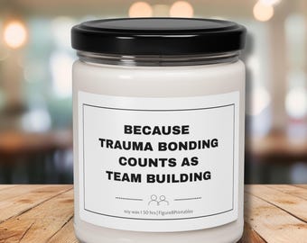 Coworker Scented Soy Candle, Employee Gifts, Coworker Gift Ideas, Favorite Coworker, Coworker Good Bye, Retirement Candle, Coworker Gag Gift