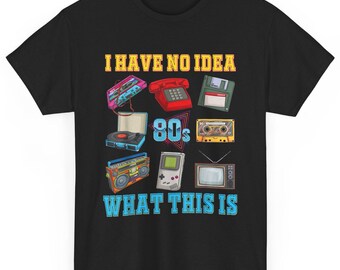 I Have No Idea What This Is Kids 70s 80s 90s theme outfit T-Shirt