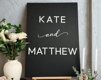 Personalised 3D Names Lettering for DIY: Backdrops, Wedding or Engagement Decor