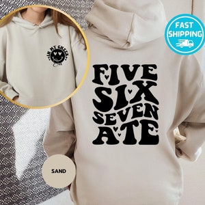 In My Cheer Era Hoodie: Five Six Seven Ate Cheerleader Gift