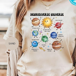 Autism Awareness Shirt, Neurodiverse Universe Shirt, Sped Teacher Gift, Space Neurodiversity T-shirt, Special Education Sweatshirt