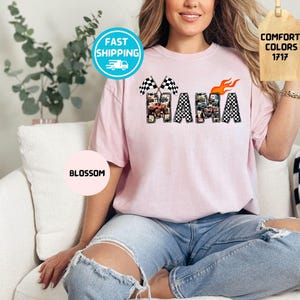 Comfort Colors® Monster Truck Mama Shirt, Monster Truck T-shirt, Boy Birthday Party Shirt, New Mom Tee, Baby Shower Gift, Mothers Day Gift