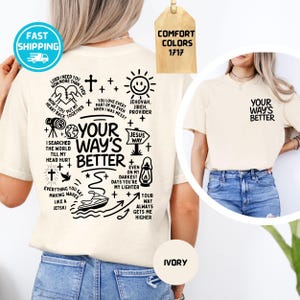 Comfort Colors Christian T-Shirt, Your Way Is Better Proverbs 16:9