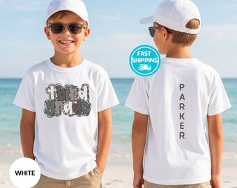 Custom Camo Third Grade Shirt, Back To School Shirt For Boys, Personalized Kids Name Tee