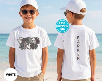 Custom Back To School Boys Shirt, Camo Fourth Grade Tee, Personalized 4th Grade T-Shirt