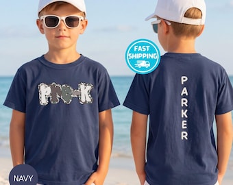 Camo Custom First Grade Shirt, Personalized Student Tee, Camouflage Back to School Apparel