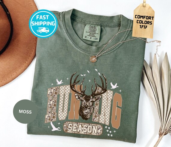 Comfort Colors Hunting Season Shirt, Deer Hunter Tee