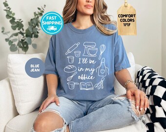 Camiseta divertida para hornear con colores cómodos: camiseta para mamá panadera casera