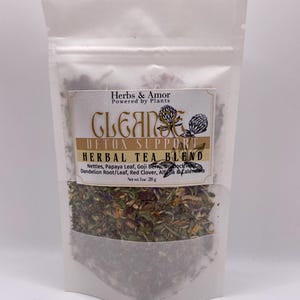 Gentle Cleanse Detox Herbal Loose Leaf Tea Blend