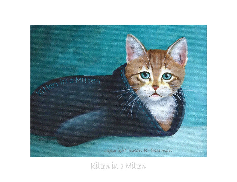 Mitten the kitten