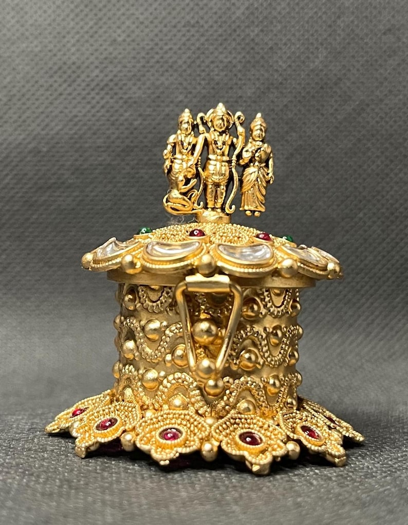 Kumkum Box/sindoor Box/kankavati/wedding Favor/pooja Accessory/indian ...