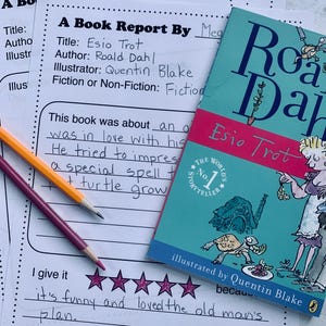 Bokrapporter på en sida Enkla bokrapporter Bokrapporter för första klass Bokrapporter för andra klass