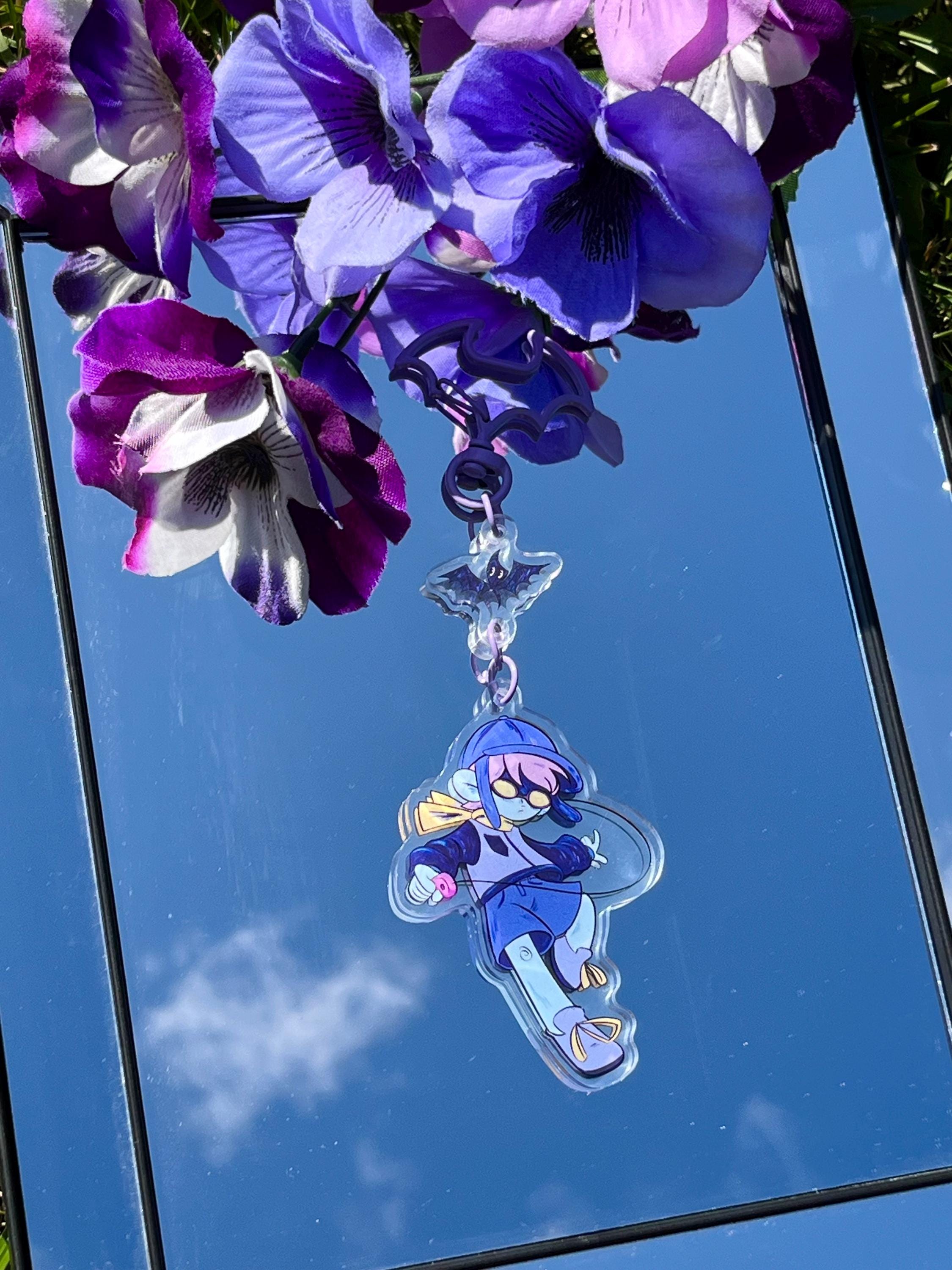 Omori Inspired Kite Kid ⋆ | Acrylic Keychain - Etsy