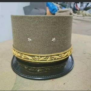 French Kepi Cap Hat - REPLICA Rare WW 2 French Army Classic III Kepi Hand Made All Sizes