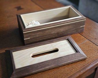 Jewelry Box with Friction Lid - Walnut Box
